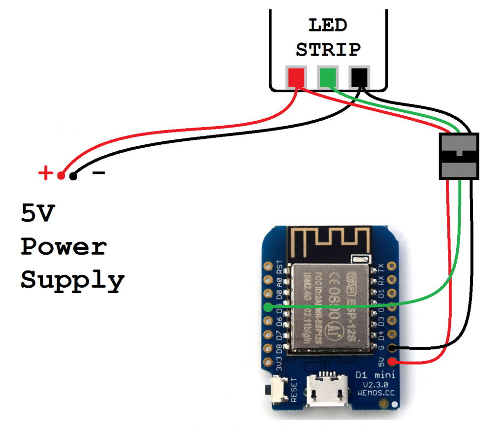 Lights to ESP8266